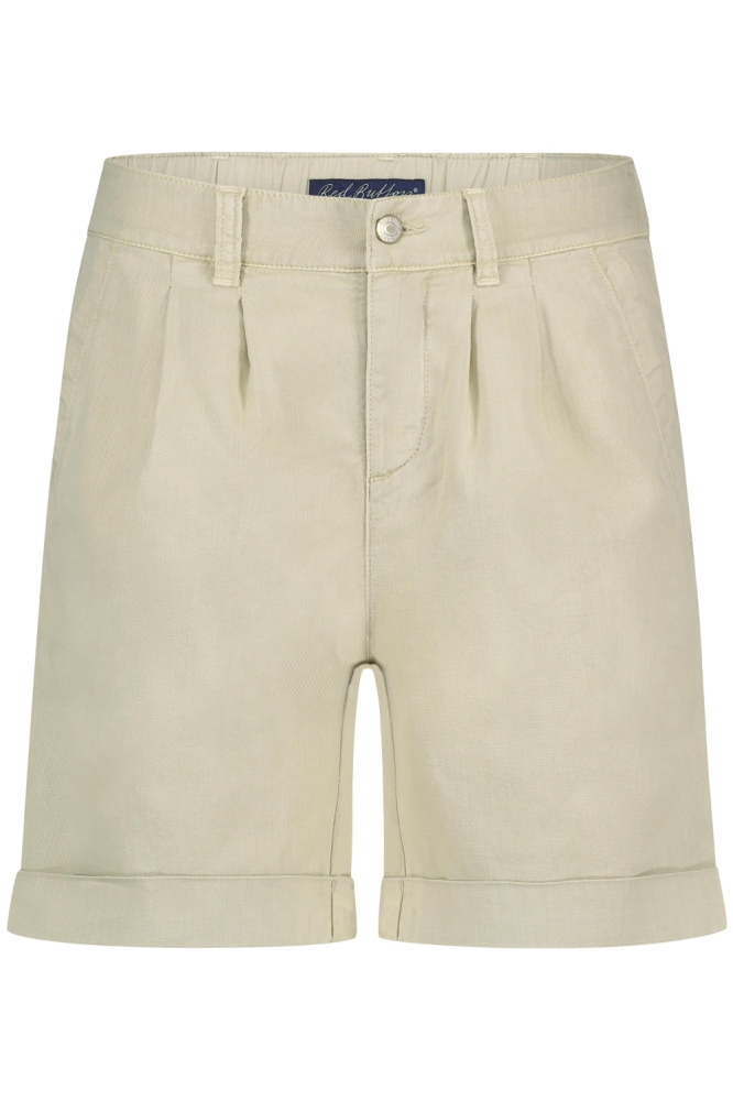 CLEO SHORT COTTON LINEN COLOUR SRB4572 PEBBLE